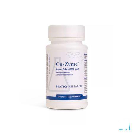Biotics Cu-Zyme 2mg 100 tabletten  -  Energetica Natura