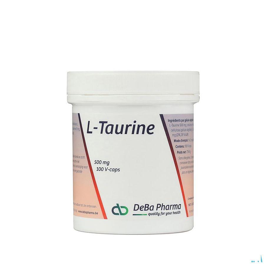 L-taurine Capsule 100x500 mg  -  Deba Pharma