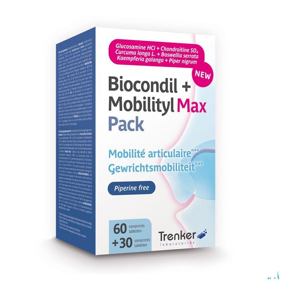 Biocondil Mobilityl Max Comp 60 + Caps 30  -  Trenker