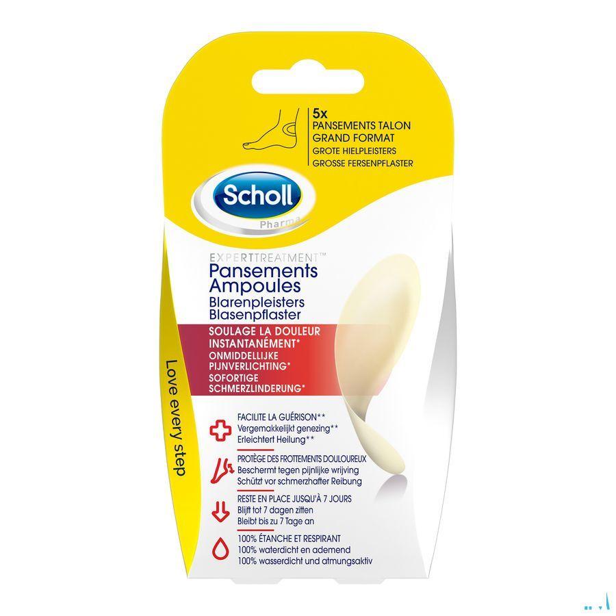 Scholl Pansement Ampoule Talon Grand Format S/Latex 5