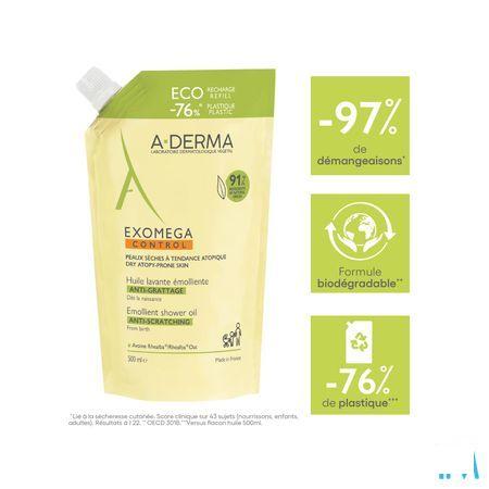 Aderma Exomega Control Huile Lav.Emol.Refill500 ml