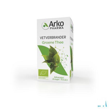 Arkocaps Groene Thee Bio Capsule 40  -  Arkopharma