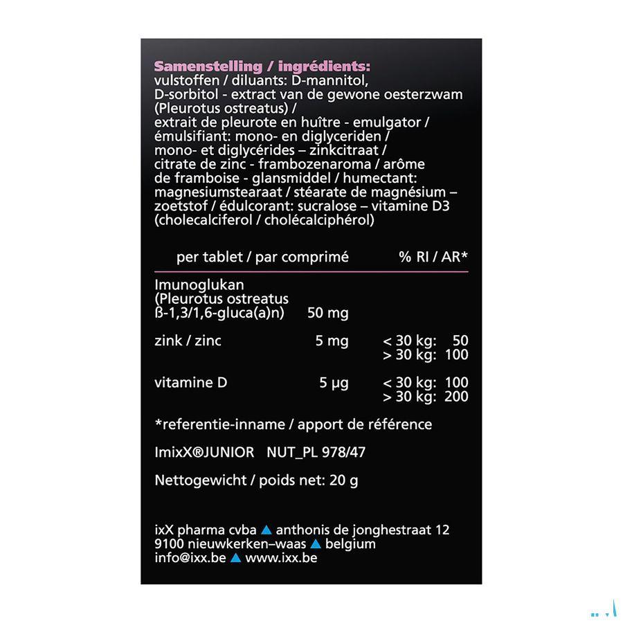 Imixx Junior Framboos Kauwtabletten 30  -  Ixx Pharma