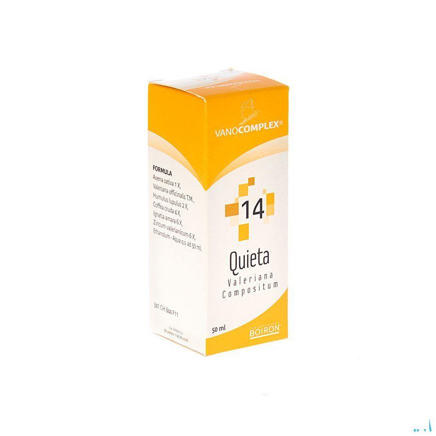 Vanocomplex N14 Quieta Druppels 50 ml  -  Unda - Boiron