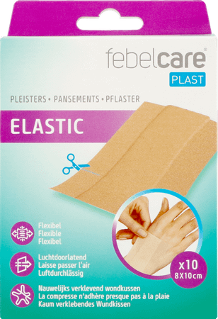 Febelcare Plast Elastic Uncut 10x8cm 10