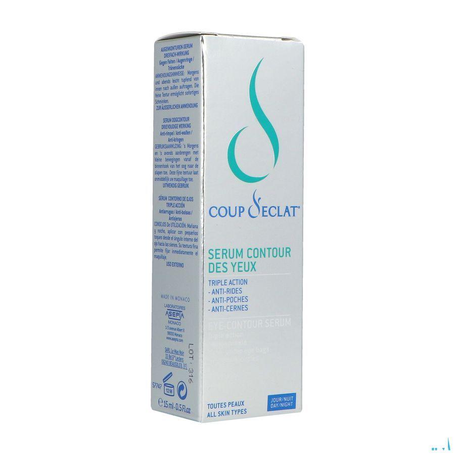 Coup D'eclat Serum Oogcontour Tube 15 ml  -  Asepta