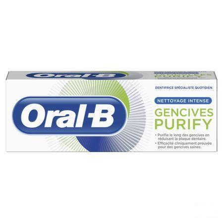 Oral-B Dentifrice Purify Nettoyage Intense 50 ml