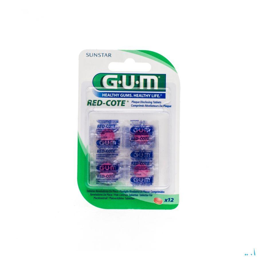 Gum Tandplakverklikker Red Cote Comp 12