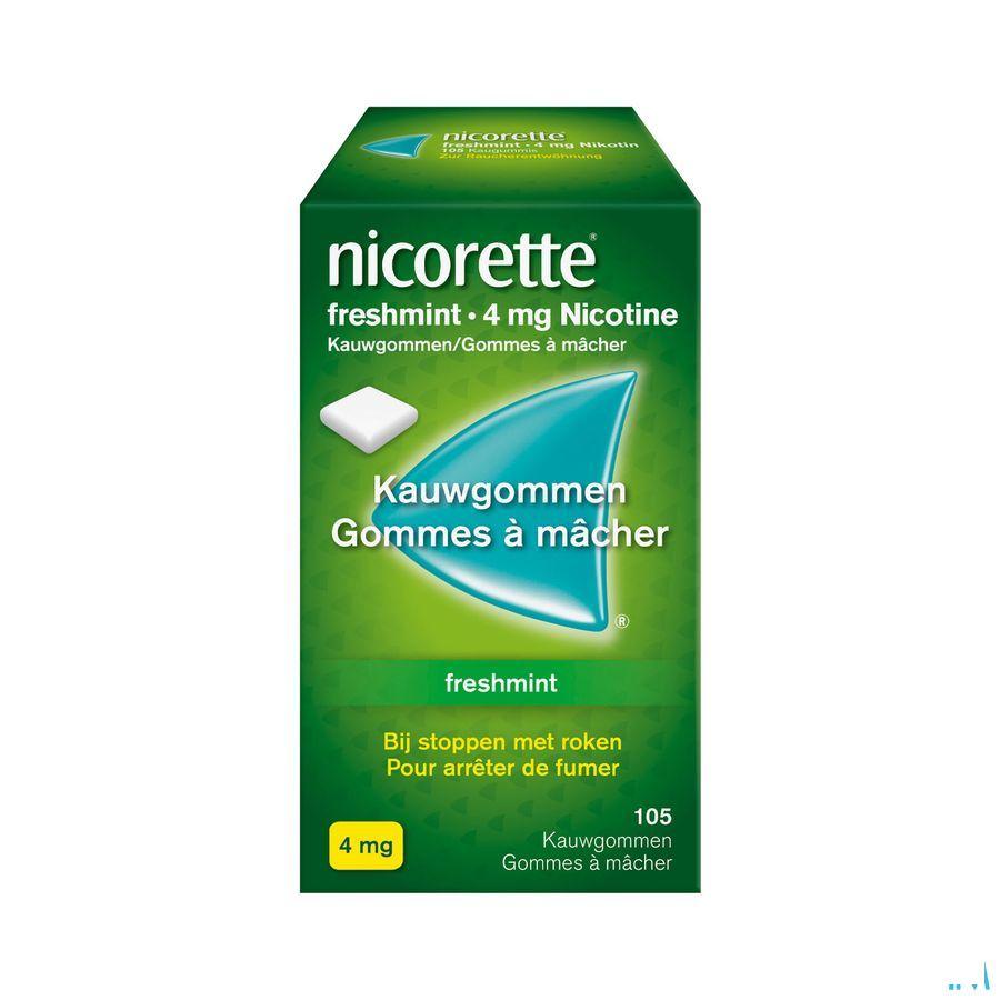 Nicorette Freshmint Gomme Mach 105x4 mg