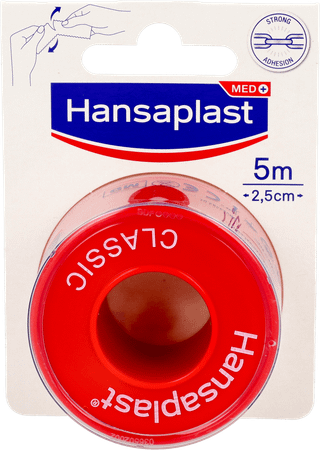 Hansaplast Fixation Tape Classic 5mx2,50cm  -  Beiersdorf