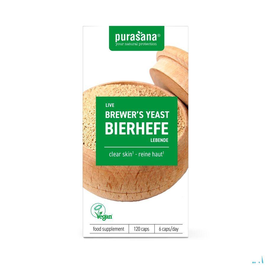 Purasana Levende Biergist Capsule 120