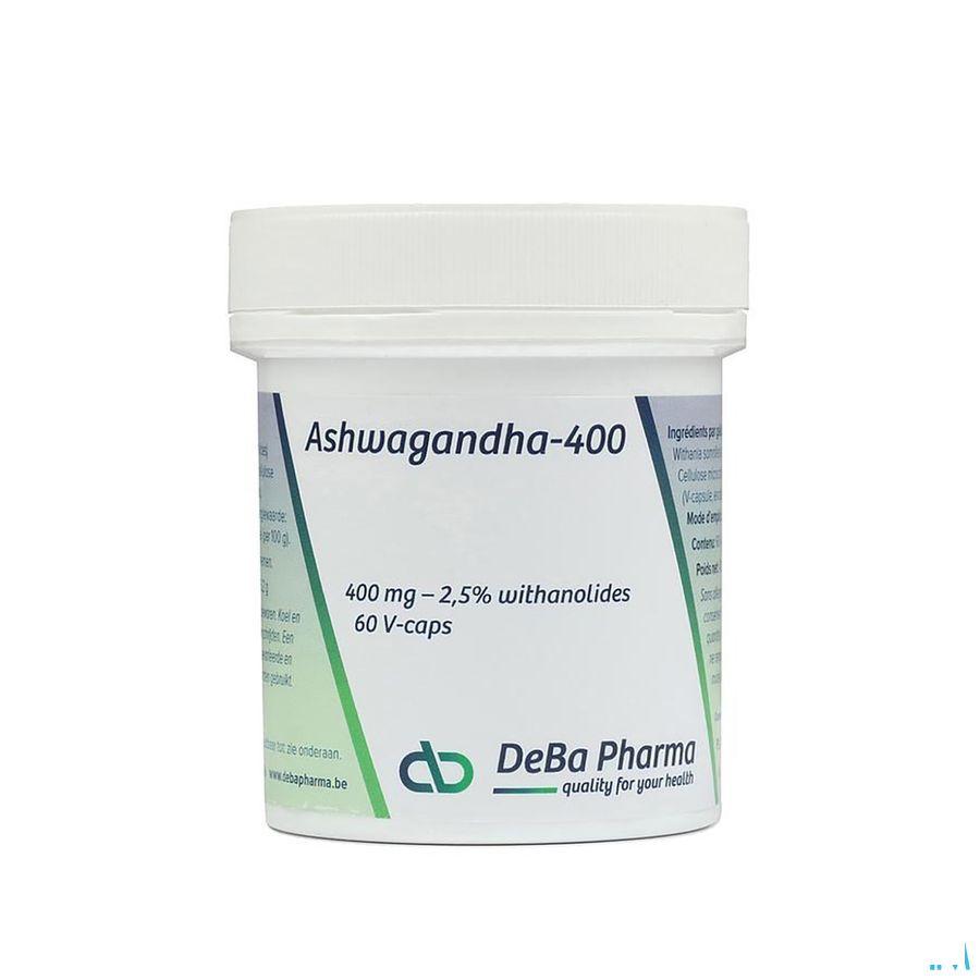 Ashwagandha 400 V-Capsule 60  -  Deba Pharma