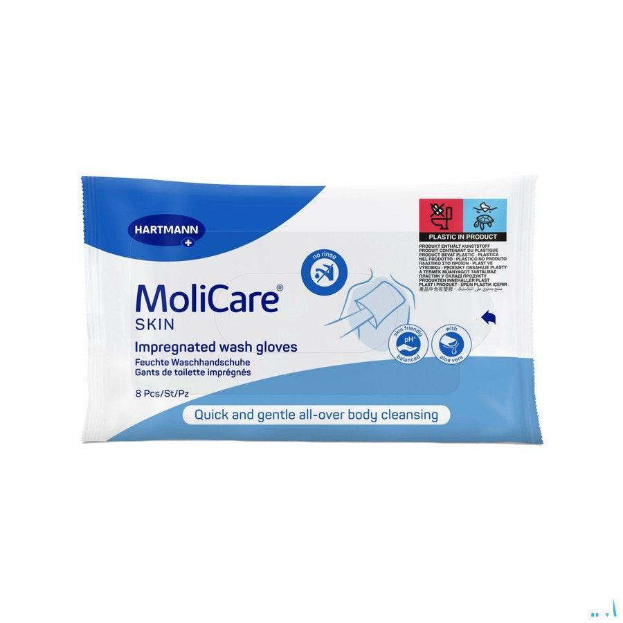 Molicare Skin Washandjes 8 P/s  -  Hartmann