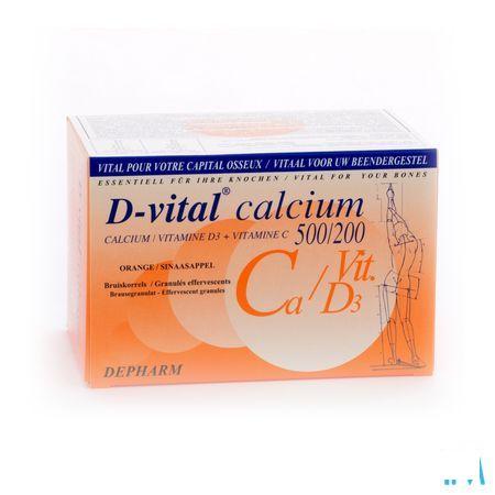 D Vital Calcium 500/200 Sinaas Zakjes 40  -  Depharm