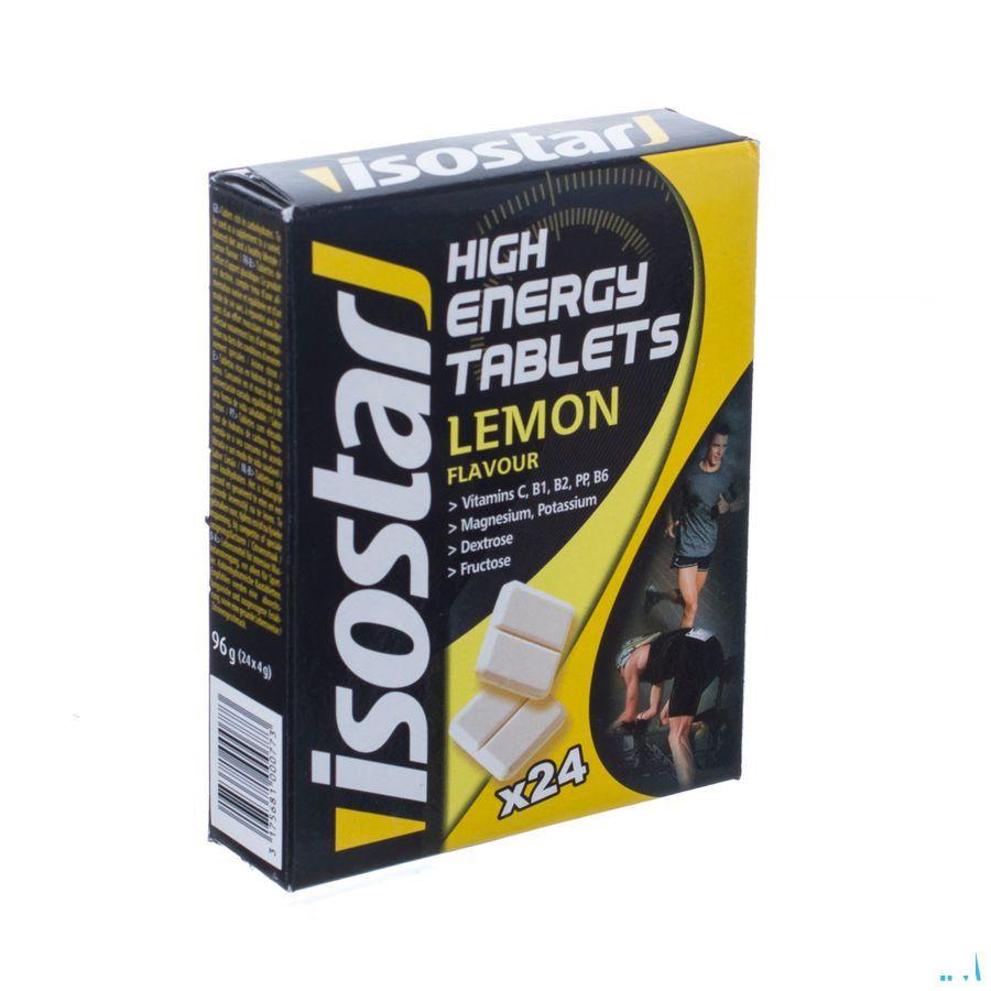 Isostar High Energy Lemon Tabletten 24  -  Nutrition & Sante