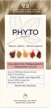 Phytocolor 9.8 Blond Tres Clair Beige