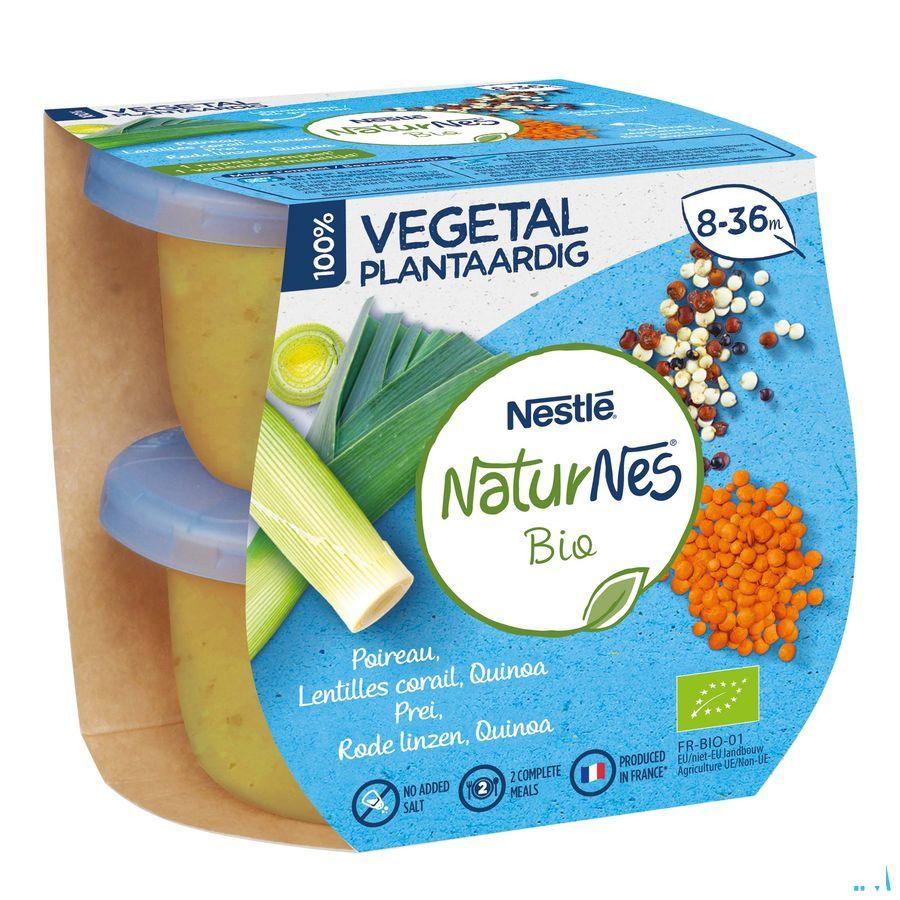 Naturnes Plantaardig Prei Koraallinz.Quinoa 2X190G  -  Nestle
