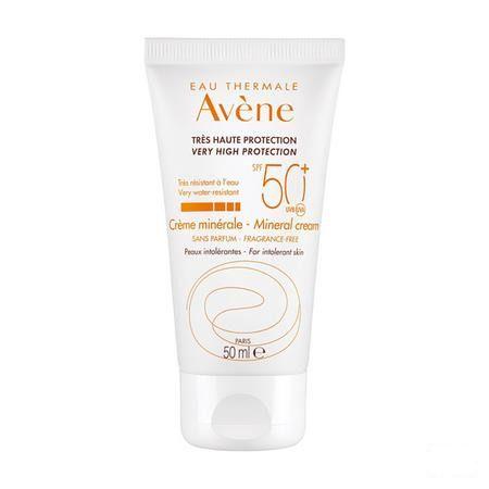 Avene Zonnecreme Minerale Z.hoge Besch.ip50 + 50 ml  -  Avene