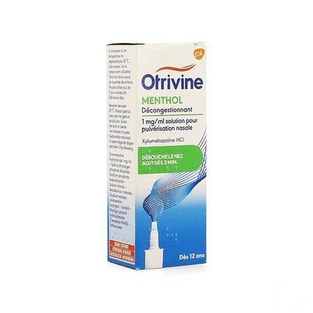 Otrivine Menthol Microdos 10 ml