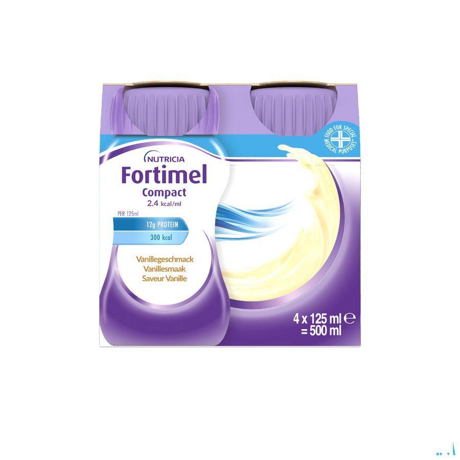 Fortimel Compact 2.4Kcal Vanille 4 x 125 ml