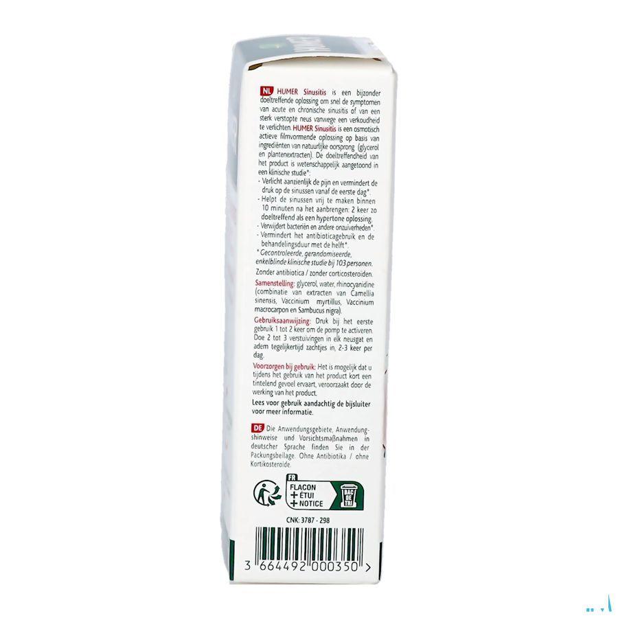 Humer Sinusitis Neusspray 15 ml  -  Urgo Healthcare