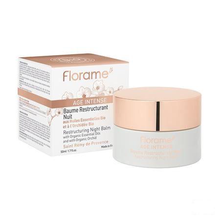 Florame Age Baume Restructurant Nuit Bio 50 ml  -  Natur'Inov