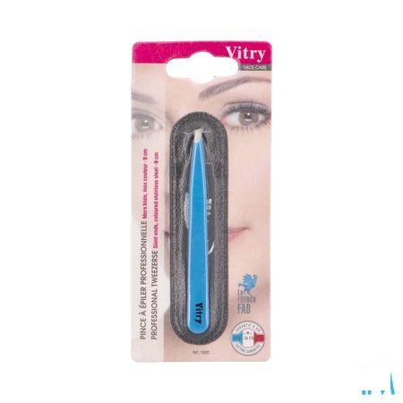 Vitry Classic Pince Epil Prof Oblique Inox 1022  -  Vitry
