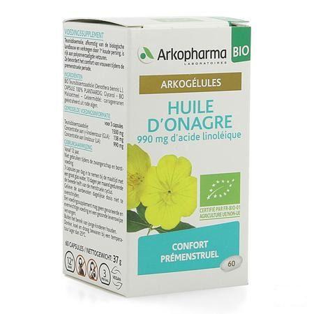 Arkocaps Teunisbloemolie Bio 60 Capsule  -  Arkopharma
