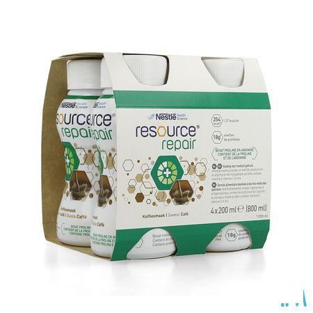 Resource Repair Koffie Fles 4x200 ml  -  Nestle