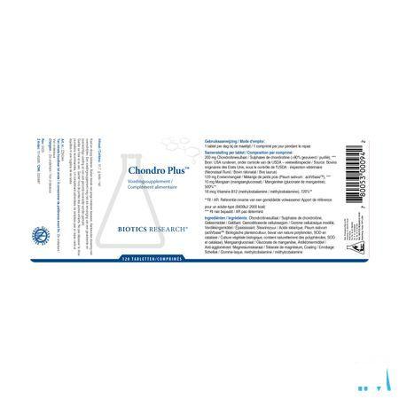 Biotics Chondro Plus 120 tabletten  -  Energetica Natura