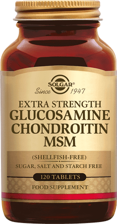 Glucosamine Chondroitin Msm (s/crustaces) Comprimes 120  -  Solgar Vitamins