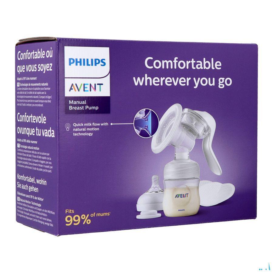 Philips Avent Natural Borstpomp Fles  -  Bomedys