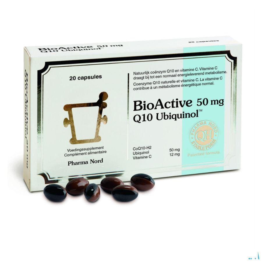 Bioactive Q10 50 mg 20 Capsule  -  Pharma Nord