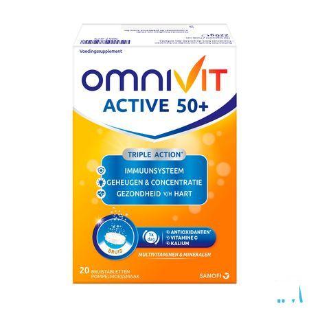 Omnivit Active 50 + Comprimes Effer. 20