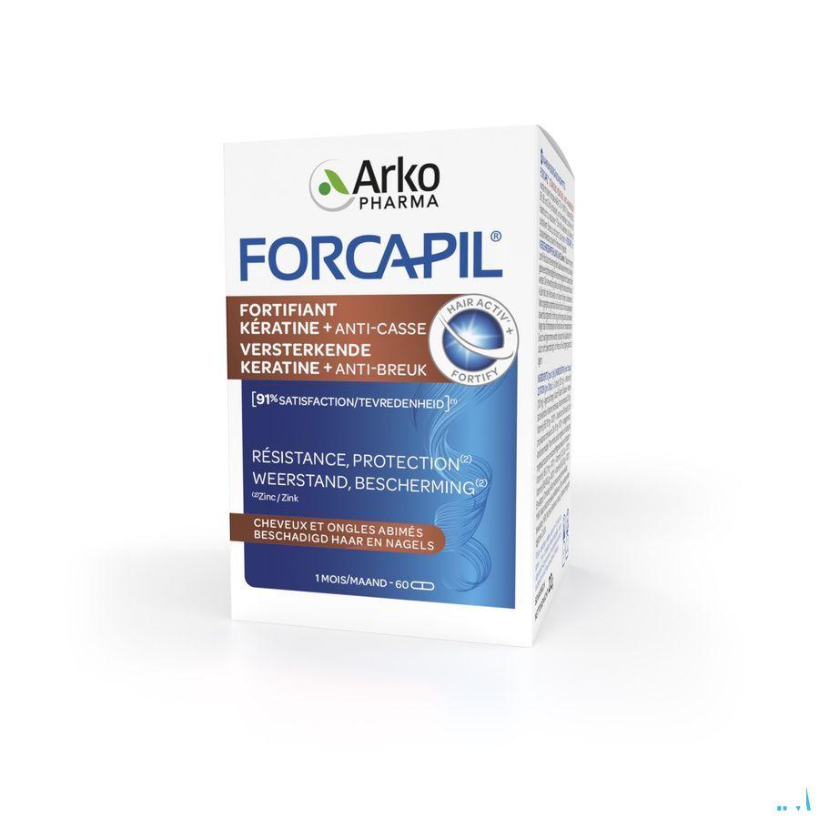 Forcapil Keratine+ Caps 60  -  Arkopharma