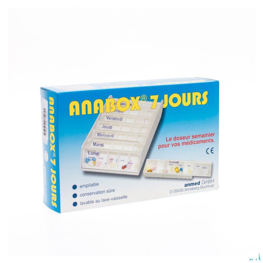Anabox Pilulier Azur Fr 7 Jours  -  Infinity Pharma