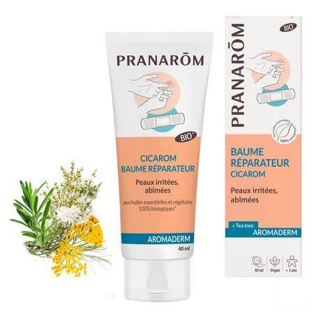 Aromaderm Cicarom Balsem Herstel. Tube 40ml  -  Pranarom