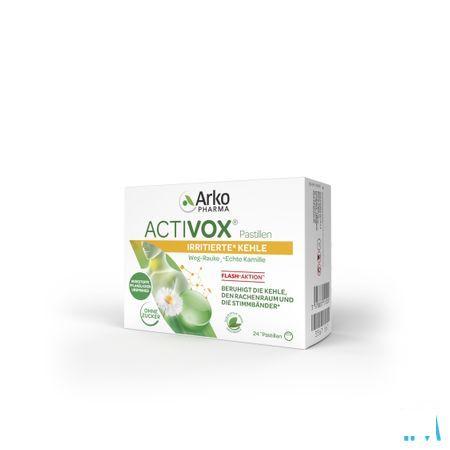 Activox Verzachtend Keel Munt-eucalyptus Past 24  -  Arkopharma