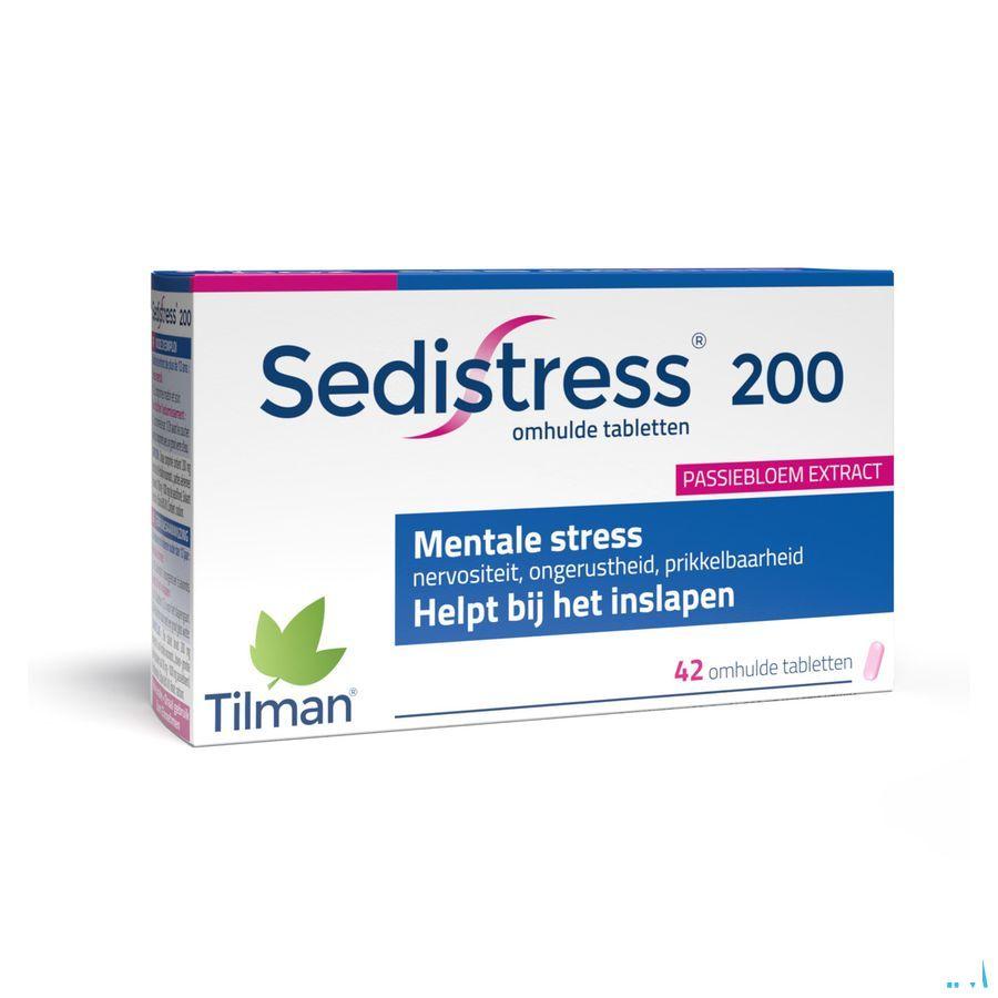 Sedistress 200 Omhulde Tabletten 42  -  Tilman
