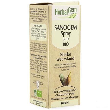 Herbalgem Sanogem Gc18 Sterke Weerstand Bio 10 ml  -  Herbalgem