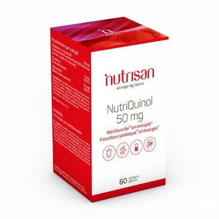 Nutriquinol 50 mg 60 Softgels   -  Nutrisan