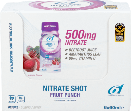 6D Nitrate Shot Fruit Punch 6X60 ml