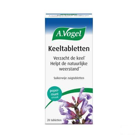 Vogel Keeltabletten 20  -  A.vogel