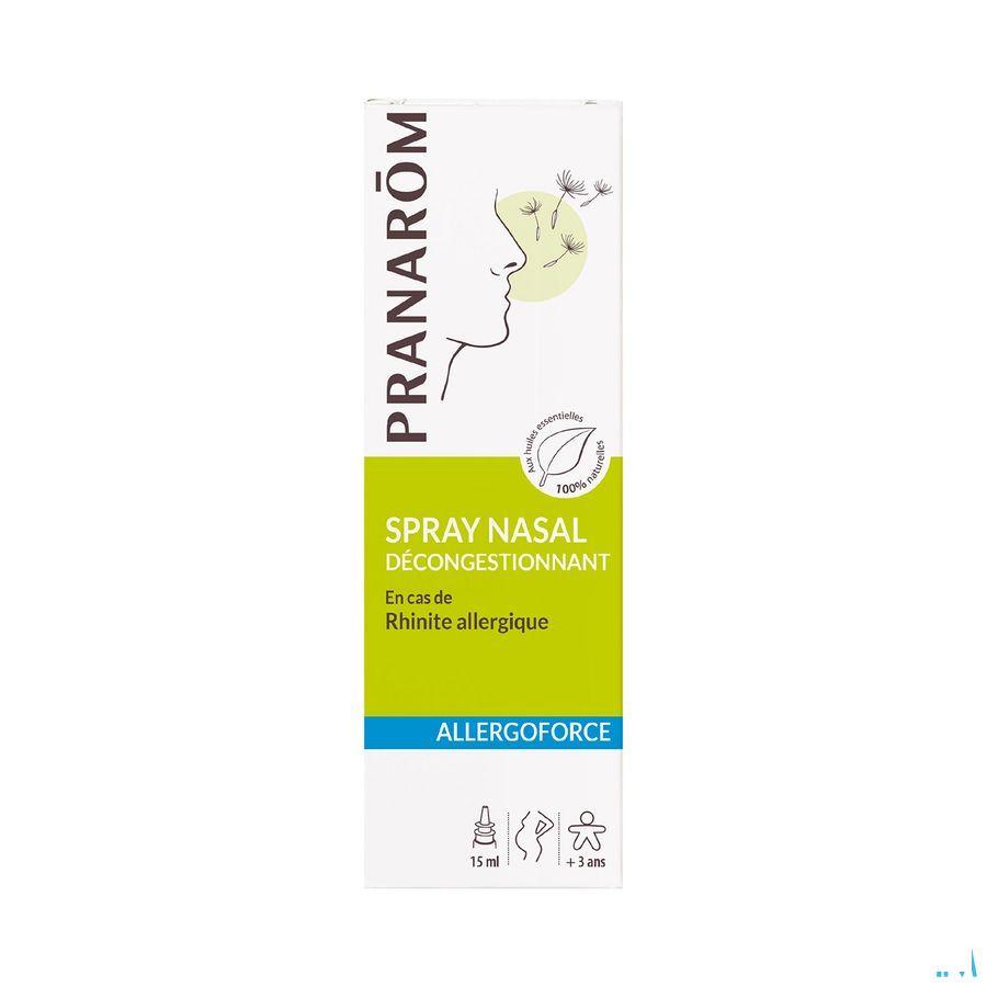 Allergoforce Spray Nasal Huile Essentielle 15 ml  -  Pranarom