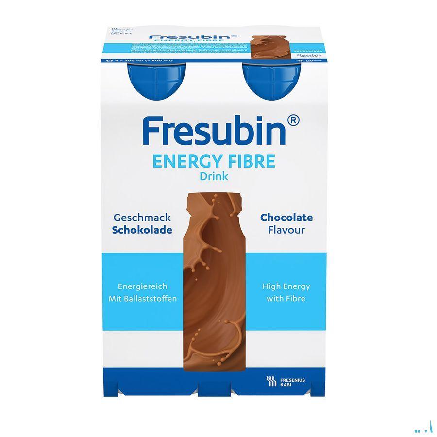 Fresubin Energy Fibre Drink 200 ml Chocolat/chocolade  -  Fresenius
