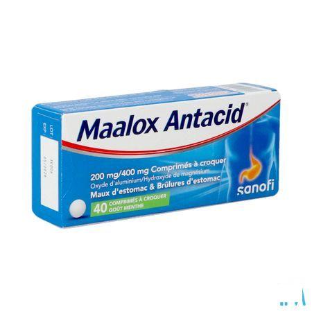 Maalox Antacid 200/400 Tabletten 40