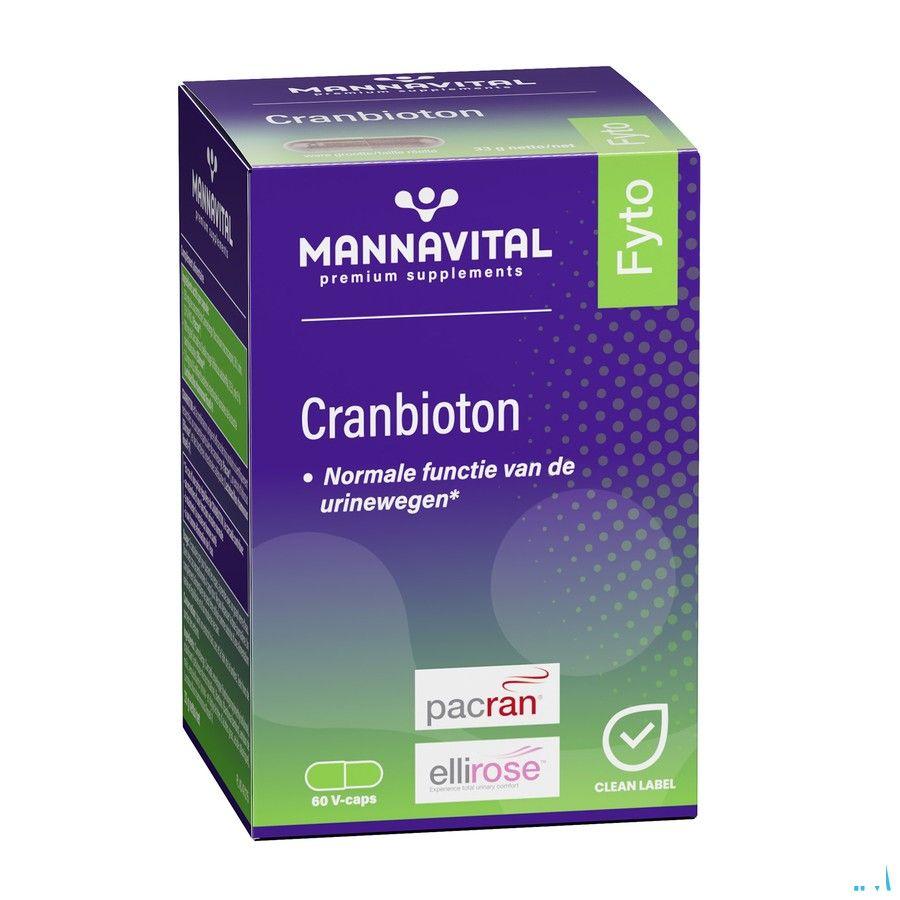 Mannavital Cranbioton V-Capsule 60
