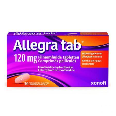 Allegra Tab 120 mg Comp Pell 30X120 mg