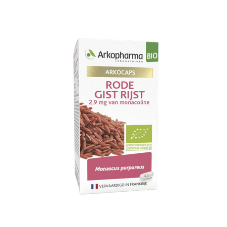 Arkogelules Levure Riz Rouge Bio Caps 45 Nf