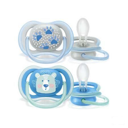 Philips Avent Sucette 6M+ Boy  -  Bomedys